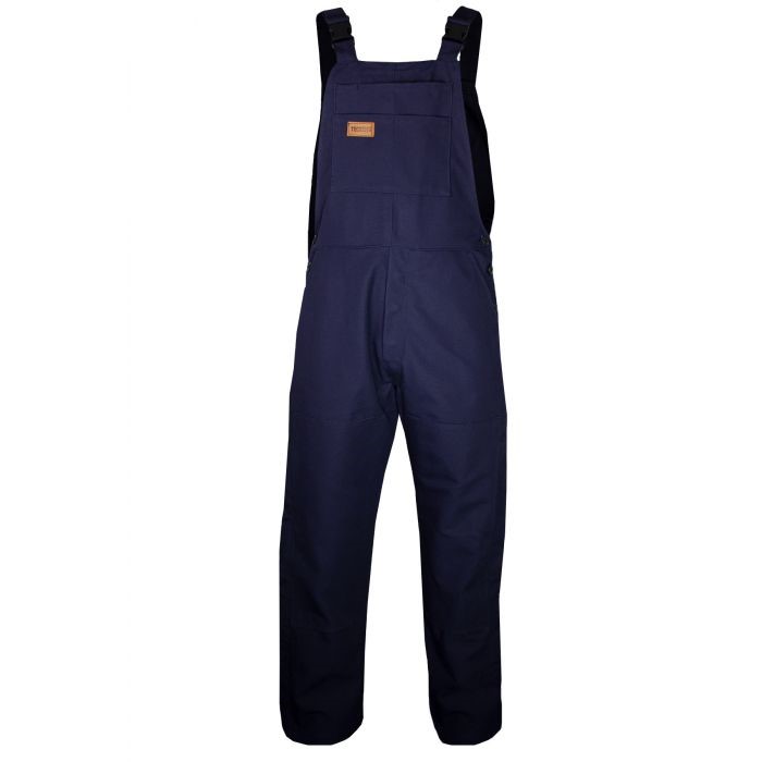 NSA FR Unlined Duck Bib Overall - Navy